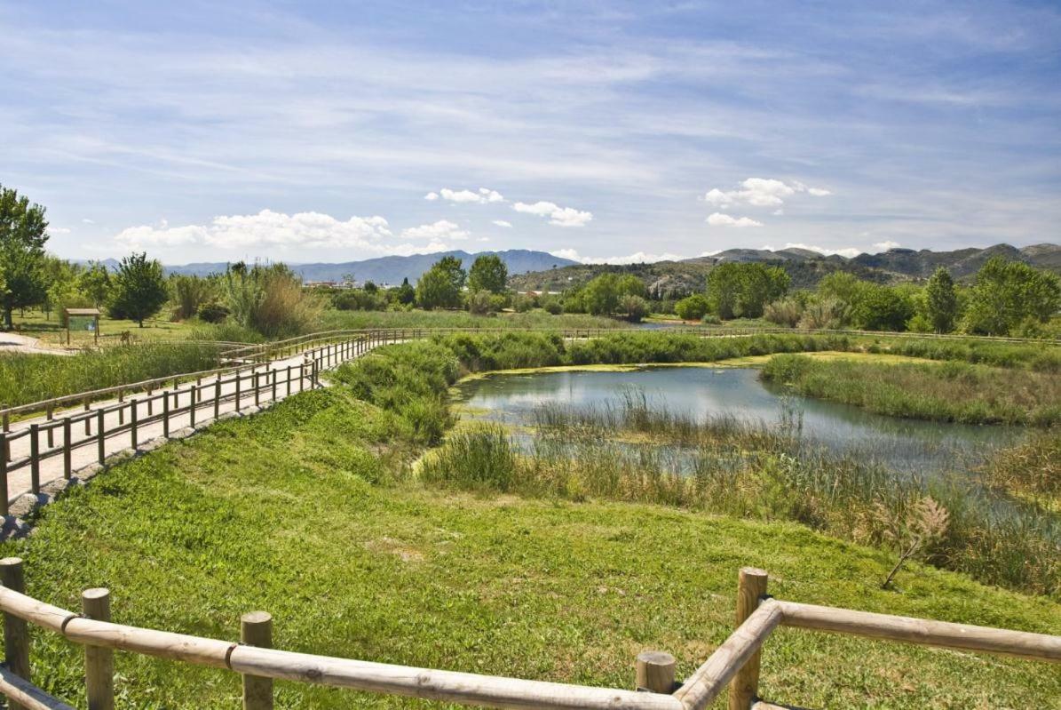 Apartamento Con Piscina Y Parking Apartman Gandía Kültér fotó