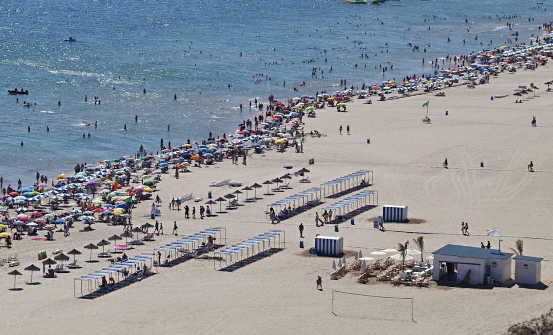 Apartamento Con Piscina Y Parking Apartman Gandía Kültér fotó
